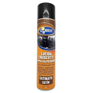 Lucida cruscotti spray effetto satinato 600 ml Lubex