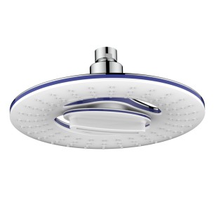Soffione doccia Niagara tondo, anticalcare, Ø 20cm Idro-Bric