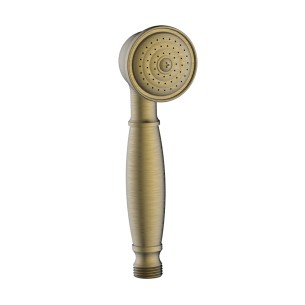Doccia vecchio ottone in metallo, 1 getto, Idro-Bric