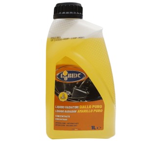 Protettivo radiatori giallo -36°C anticongelante concentrato 1L Lubex 8013826119421