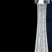 Doccetta ABS cromato con funzione pausa, 1 getto Helix