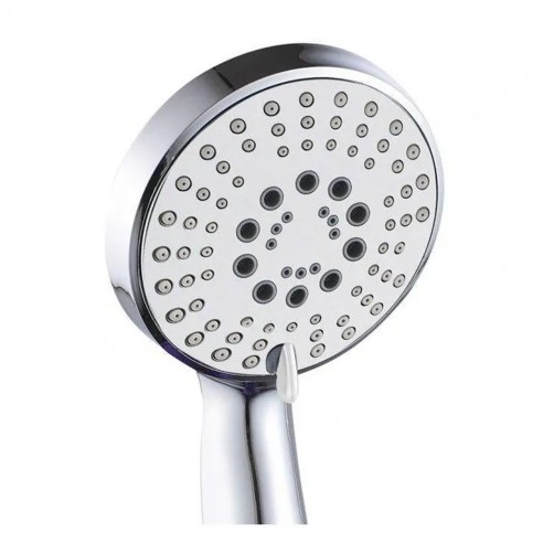 Doccetta ABS cromato, anticalcare, 3 getti Colors Idro-Bric