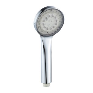 Doccetta ABS cromato 1 getto con led a colori variabili Lumy Idro-Bric