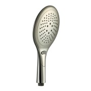 Doccino ABS acciaio satinato, anticalcare, 2 getti Circe Idro-Bric