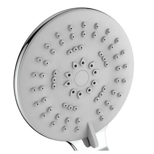 Doccetta ABS cromato, anticalcare, 3 getti Prisma Idro-Bric