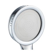 Doccia Pixi in ABS cromato, diffusore acciaio, 1 getto Idro-bric