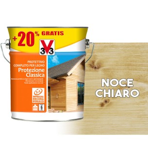 Protettivo completo per legno a solvente protezione classica impregnante legno esterno 3L V33 2