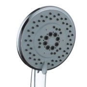 Doccino ABS cromato, anticalcare, 5 getti, Edera Idro-bric