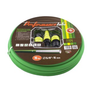 Tubo irrigazione giardino Fan 5/8" – 15 mm kit 15m Almaplast 8033813892991