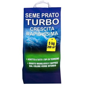 Semi per prato crescita rapida Turbo 5 kg Orvital