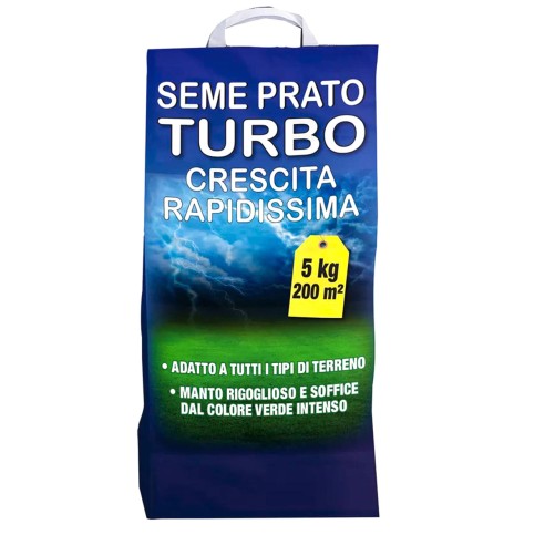 Semi per prato crescita rapida Turbo 5 kg Orvital