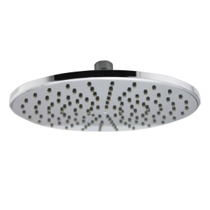 Soffione doccia Windjet tondo in ABS cromato, Ø 20 cm