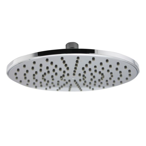 Soffione doccia Windjet tondo in ABS cromato, Ø 20 cm