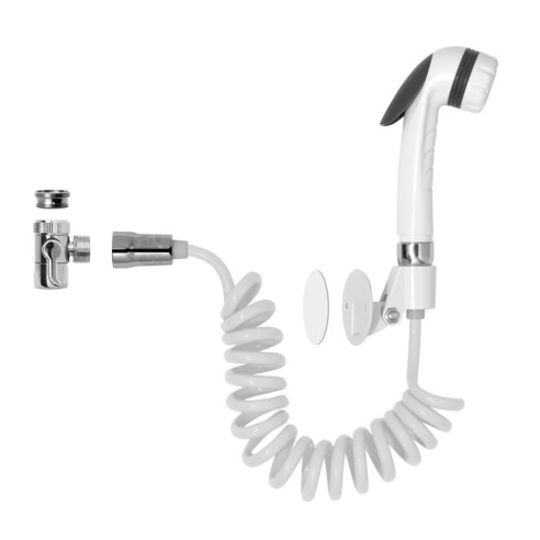 Kit duplex Sally con aeratore e deviatore bianco Idro-Bric