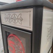 Stufa a legna Decor Evo EK63 tortora