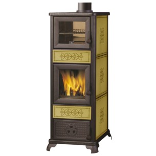 Stufa a legna con forno Decor C EVO EK63 cover 2
