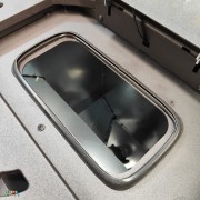 Stufa a pellet ventilata canalizzata Yung 130++ EK63 serbatoio