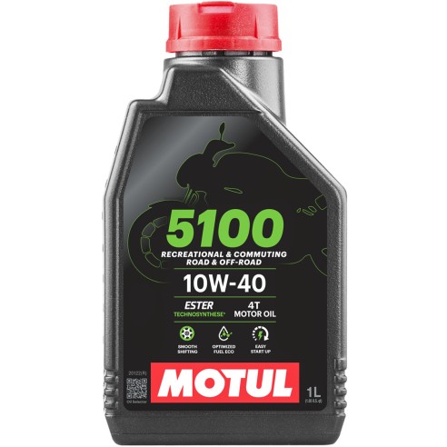 Olio motore 4T Motul 5100 SAE 10W-40 3374650247076 104066