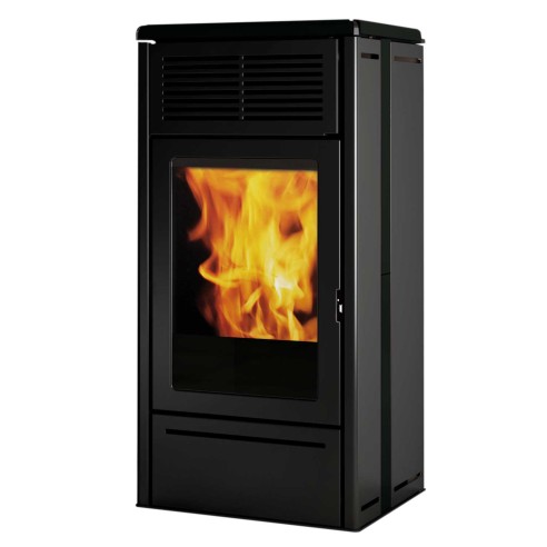 Stufa a pellet ventilata Nara 2 UP Edilkamin nero