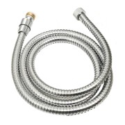 Flessibile doccia acciaio cromato antitorsione 200 cm Idro-Bric