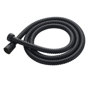 Flessibile doccia acciaio inox nero 150 cm Idro-Bric