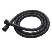 Flessibile doccia acciaio inox nero 150 cm Idro-Bric