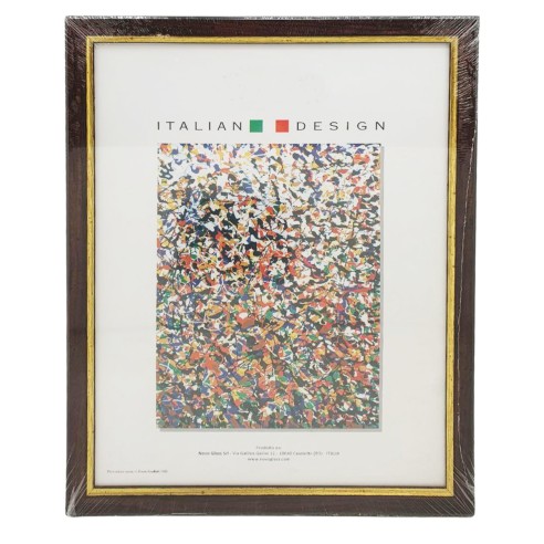 Cornice Arte Povera filo oro