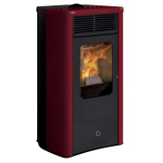 Stufa a pellet ceramica Idro Dore160 H 16,2 kW