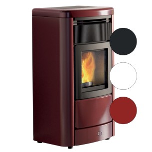 Stufa a pellet ceramica Idro Monday230 H 22,8 kW cover
