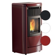 Stufa a pellet ceramica Idro Monday230 H 22,8 kW cover