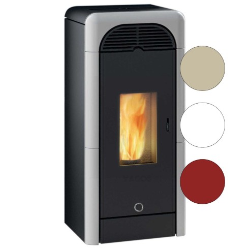 Stufa a pellet ventilata canalizzabile Berry90+ EK63