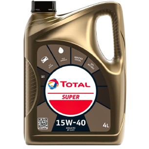 Olio motore benzina diesel TotalEnergies Super 15W-40 4L 8057168800586 29564