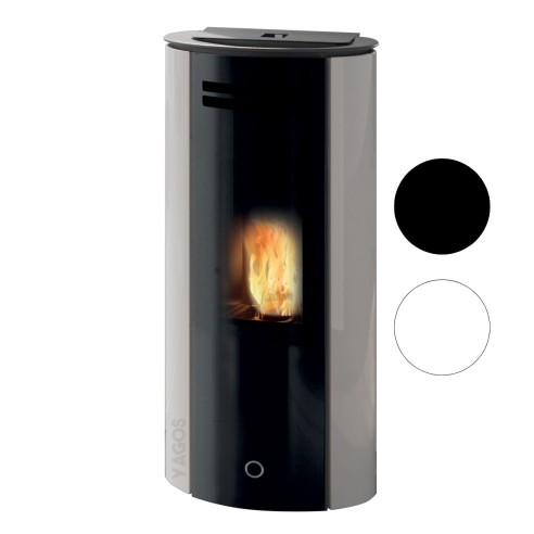 Stufa a pellet canalizzabile Spy110+ vetro EK63 cover