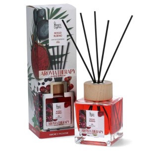 Diffusore ambiente oli essenziali Aromaterapia 250ml rosso rubino