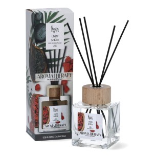 Diffusore ambiente oli essenziali Aromaterapia 250ml legni e spezie