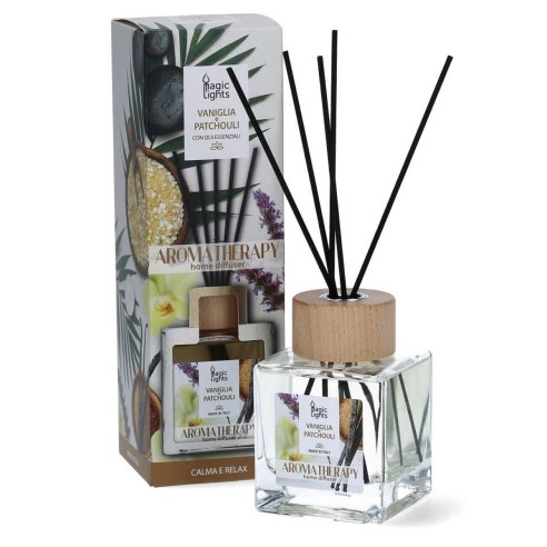 Diffusore ambiente oli essenziali Aromaterapia 250ml vaniglia speziata