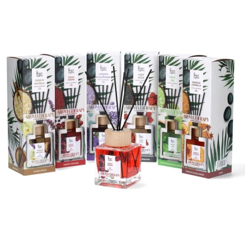Diffusore ambiente oli essenziali Aromaterapia 250ml Magic Light