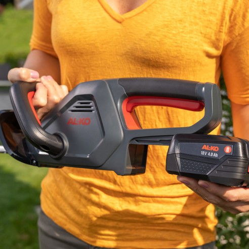 Tagliasiepi a batteria 18V Al-Ko Comfort HT 1845 slot batteria
