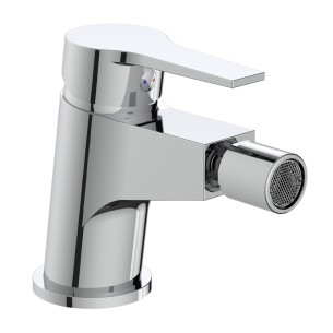 Rubinetto miscelatore per bidet cromato Hellis Idro-Bric