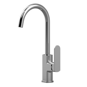 Rubinetto miscelatore lavello bocca alta cromato Eden Idro-Bric