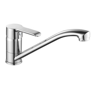 Miscelatore per lavello bocca girevole cromato Ariel Idro-Bric