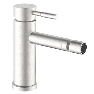Miscelatore bidet acciaio spazzolato serie Antea Idro-Bric
