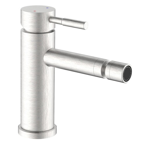 Miscelatore bidet acciaio spazzolato serie Antea Idro-Bric