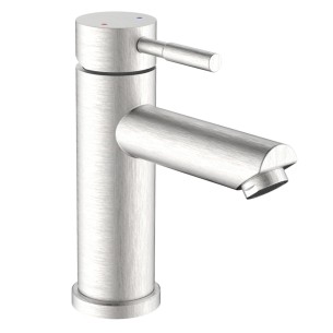 Set miscelatore lavabo e bidet acciaio spazzolato Antea Idro-Bric 2