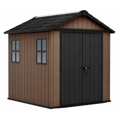 Keter Newton plus 757/775 Casetta da giardino con finestre