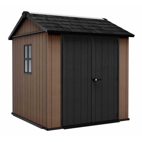 Keter Newton plus 757/775 Casetta da giardino con finestre