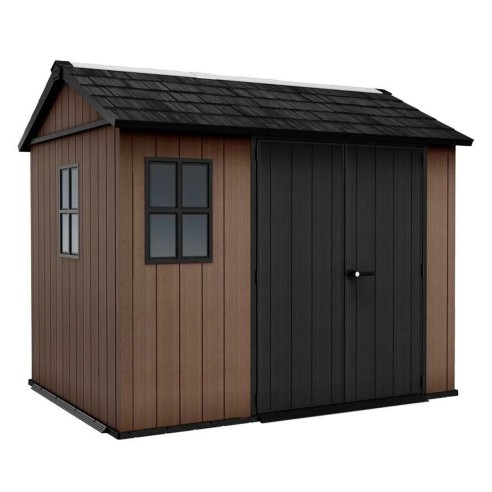 Keter Newton plus 759/975 Casetta da giardino con finestre