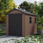 Keter Newton plus 759/975 Casetta da giardino con finestre