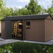 Keter Newton plus 7517/1775 Casetta da giardino con finestre