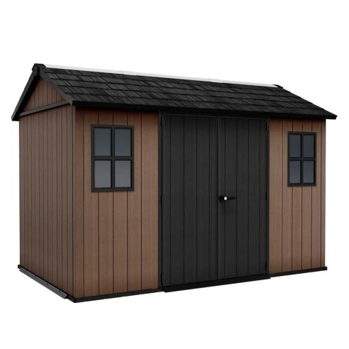 Keter Newton plus 7511/1175 Casetta da giardino con finestre